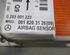 Steuergerät Airbag Airbagsteuergerät  MERCEDES A-KLASSE W168 A 170 CDI 70 KW