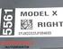 P19694785 Zentralverriegelung rechts TESLA Model X (5YJX) 5YJXCCE22JF094693