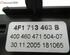 Transmission Shift Lever AUDI A6 Avant (4F5, C6)