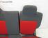 Rücksitzbank Stoff geteilt sitz hinten stoff schwarz rot DODGE CALIBER 2.0 115 KW