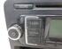 Radio Bedienschalter CD Multimedia Ablagefach VW POLO V (6R_) 1.2 44 KW