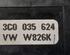 P19586312 Schalter VW Golf V (1K) 3C0035624