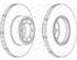 Brake Disc for Iveco Daily FCR321A Iveco 2996043 7186485