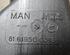 Heater Air Duct for MAN TGL 81619500318 Kanal